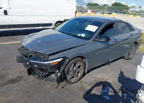 2025 Hyundai Elantra Sel Sport из США, поврежденный, VIN KMHLM4DG3SU863818